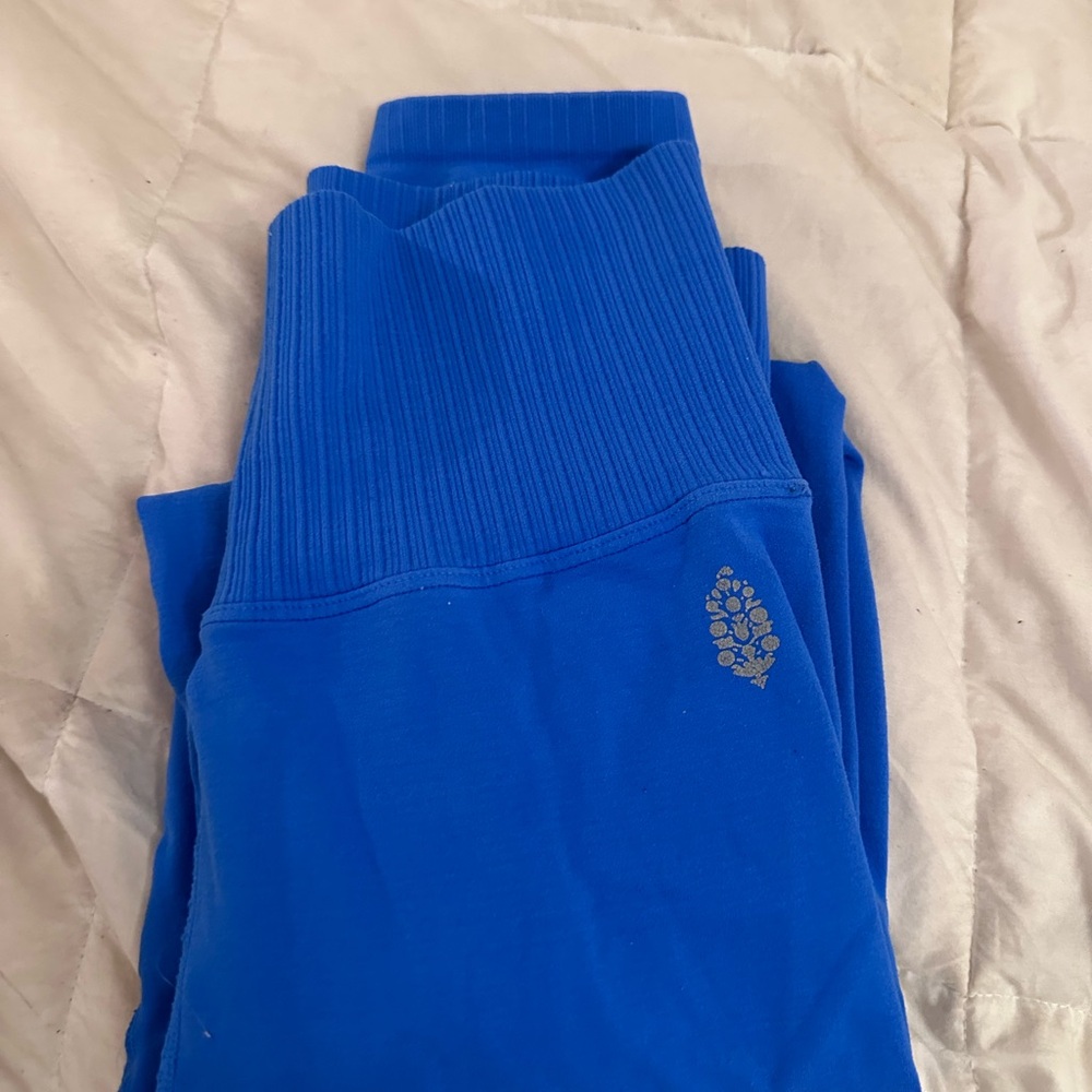 Free people movement royal blue leggings